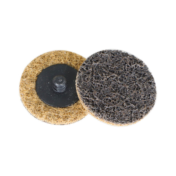 DURAFORCE 2Inch Coarse Surface Conditioning Discs Roll Lock Die Grinder Sanding Pads 50Pcs