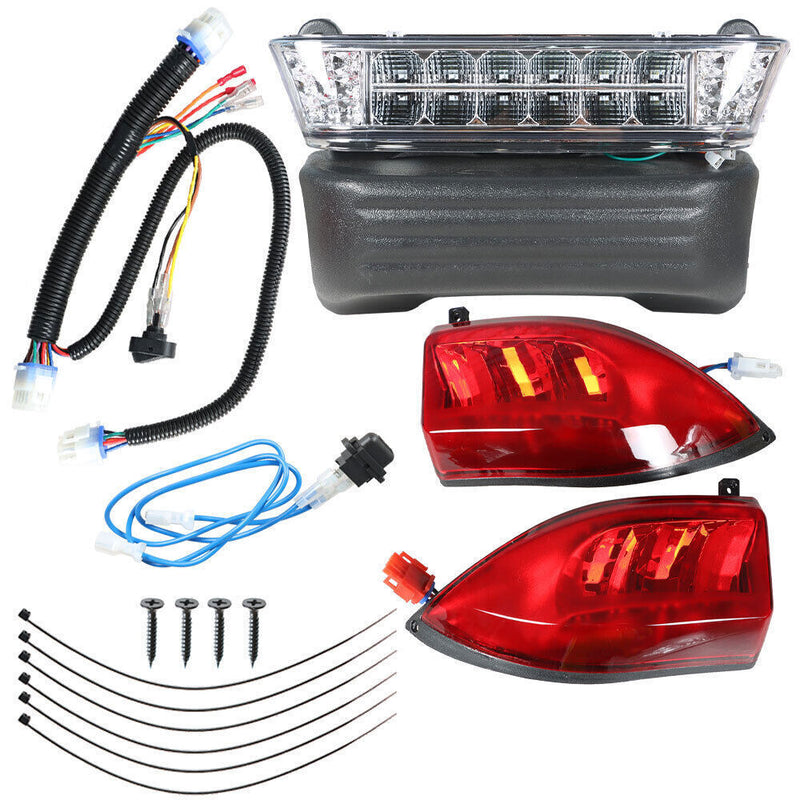 DURAFORCE FULL LED Headlight Tail Light Kit 04-08 FOR CLUB CAR Precedent Golf Cart