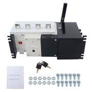 DURAFORCE Automatic Transfer Switch 250A 4-Poles AC 110V 220V Grid to Generator Industrial