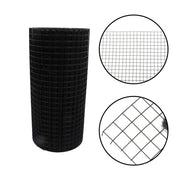 DURAFORCE 24"x100' Hardware Cloth Welded Wire Fence Vinyl Coated W/ Glove And Plier 1 Poll