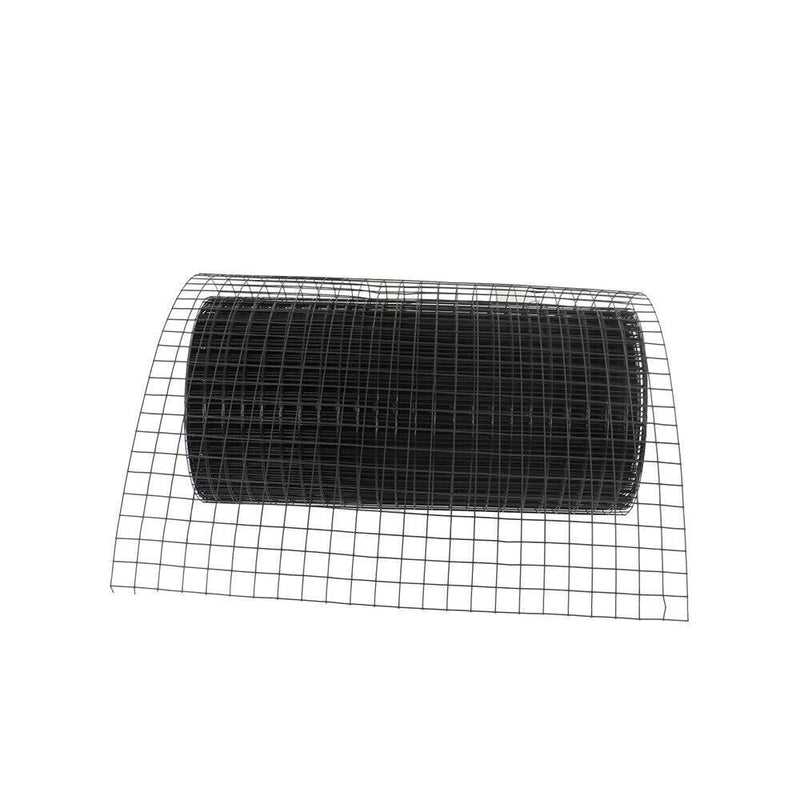 DURAFORCE 24"x100' Hardware Cloth Welded Wire Fence Vinyl Coated W/ Glove And Plier 1 Poll