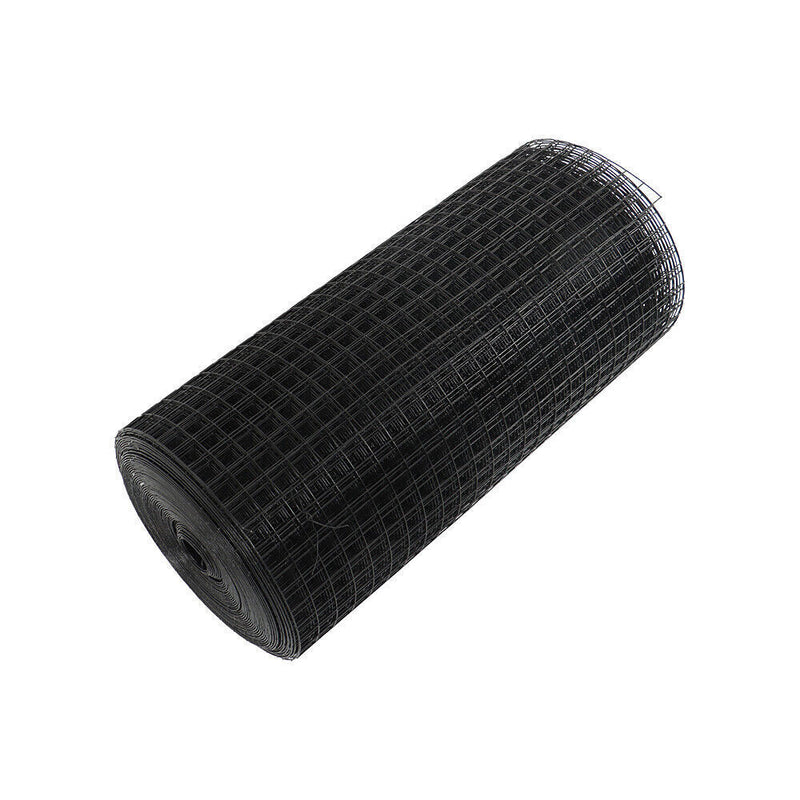 DURAFORCE 24"x100' Hardware Cloth Welded Wire Fence Vinyl Coated W/ Glove And Plier 1 Poll