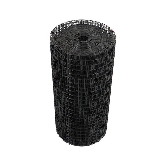 DURAFORCE 24"x100' Hardware Cloth Welded Wire Fence Vinyl Coated W/ Glove And Plier 1 Poll