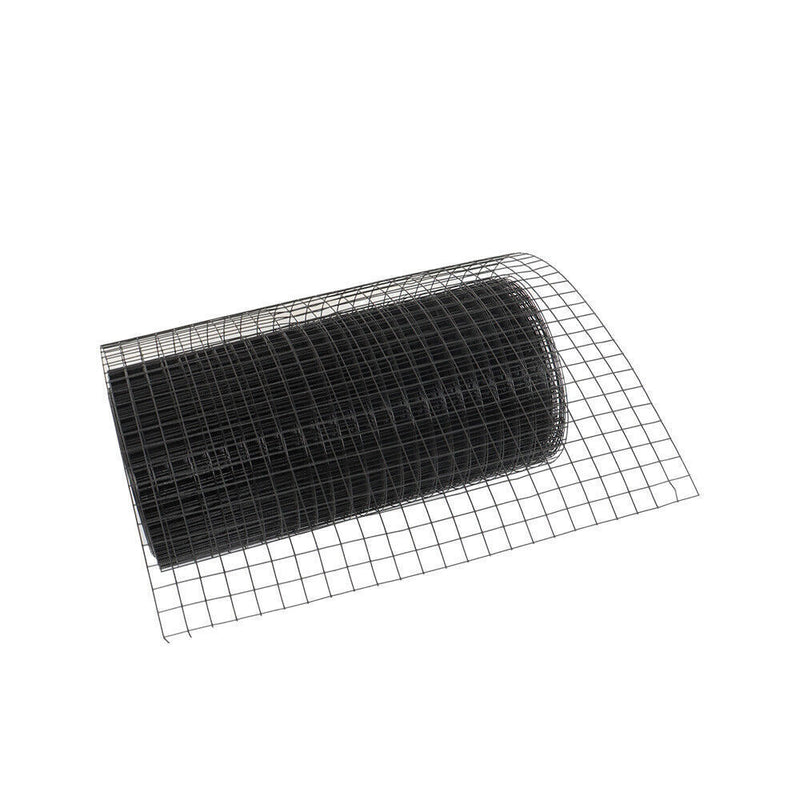 DURAFORCE 24"x100' Hardware Cloth Welded Wire Fence Vinyl Coated W/ Glove And Plier 1 Poll