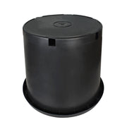 DURAFORCE 10 Pack 15 Gallon Plastic Nursery Pots Heavy Duty Garden Plant Nutrition Pots
