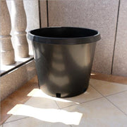 DURAFORCE 10 Pack 15 Gallon Plastic Nursery Pots Heavy Duty Garden Plant Nutrition Pots