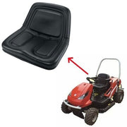 DURAFORCE TM333BL Replacement Universal High-Back Black Lawn Mower Tractor Seat