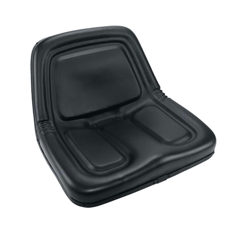 DURAFORCE TM333BL Replacement Universal High-Back Black Lawn Mower Tractor Seat