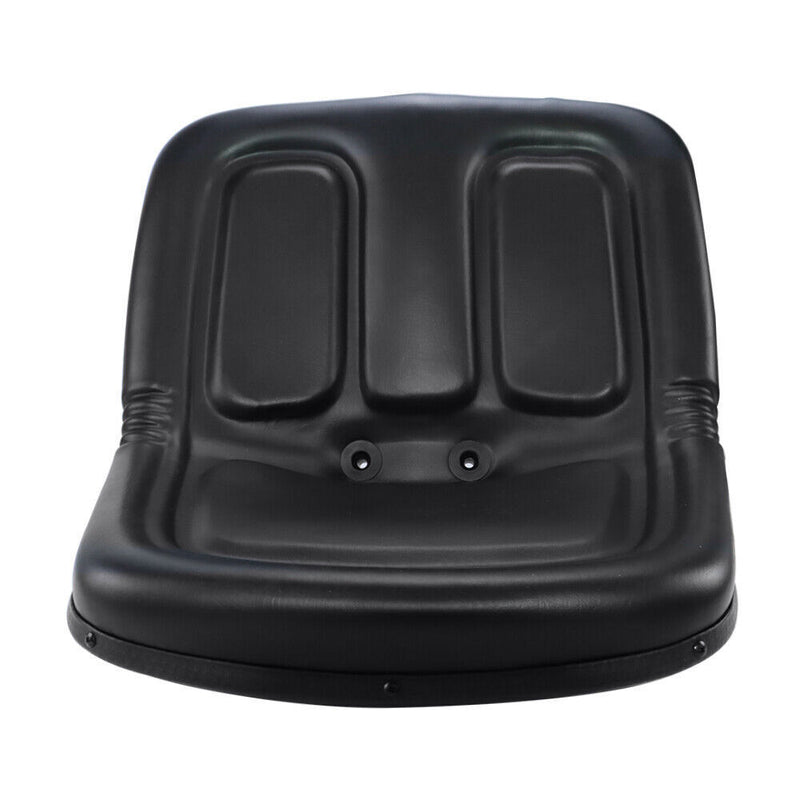 DURAFORCE TM333BL Replacement Universal High-Back Black Lawn Mower Tractor Seat