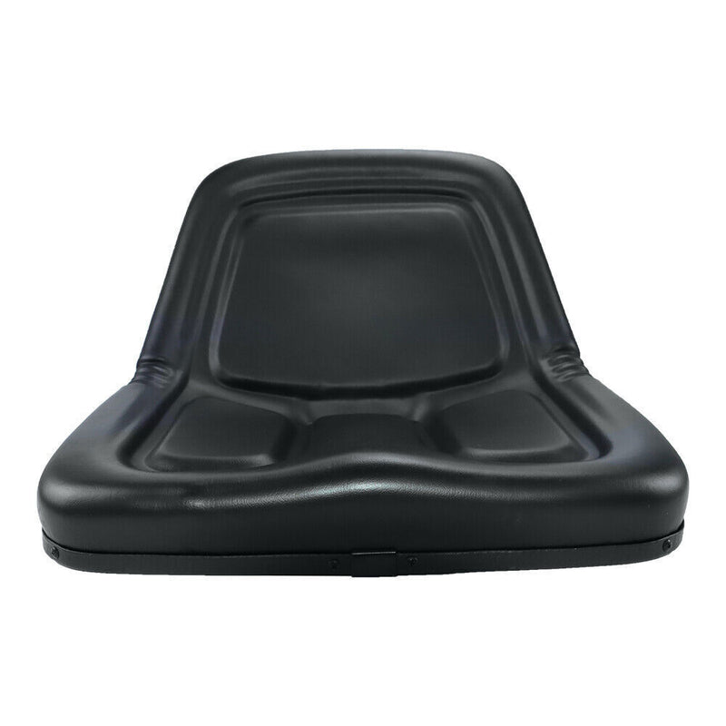 DURAFORCE TM333BL Replacement Universal High-Back Black Lawn Mower Tractor Seat