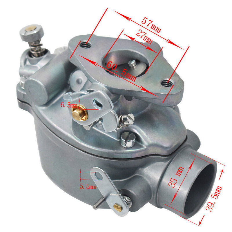 DURAFORCE Carburetor Fit For Massey Ferguson MF Tractor TE20 TO20 TO30 Carb 181644M91