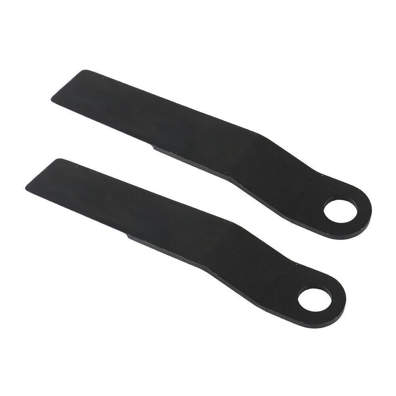DURAFORCE 2pcs Heavy Duty Steel Mower AR400 For King Skidsteer Brush Hog Cutter Blades