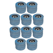 DURAFORCE Flap Disc Sanding Grnding 4-1/2" X 7/8" 40 Grit T29 100 Pcs Premium Zirconia