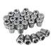 DURAFORCE 25 Pack Collet Set ER32 Collet Chuck 1/16 inch-3/4 inch Holder Spring Collet
