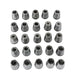 DURAFORCE 25 Pack Collet Set ER32 Collet Chuck 1/16 inch-3/4 inch Holder Spring Collet