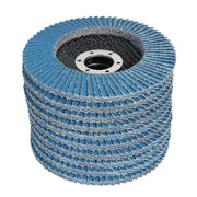DURAFORCE 100 Pack 80 Grit 4.5''x7/8'' Premium Zirconia Flap Disc Sanding Grinding T29 New
