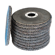 DURAFORCE 100 Pack 80 Grit 4.5''x7/8'' Premium Zirconia Flap Disc Sanding Grinding T29 New