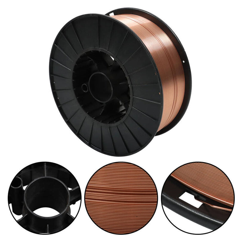 DURAFORCE ER70S-6 .030" (0.8mm) Mild Steel MIG Welding Wire - 44 Lbs Roll