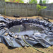 DURAFORCE 10Ft x 13Ft HDPE Fish Liner Pond Liners For Waterfall Koi Pondsand Water Garden