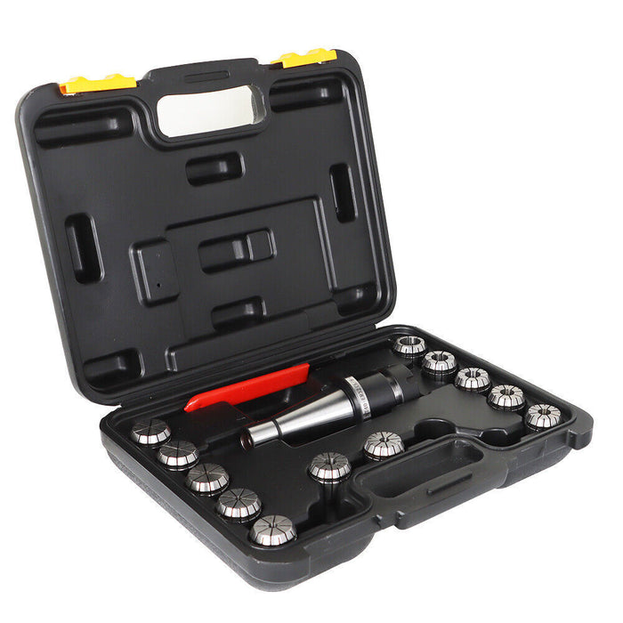 DURAFORCE 14-Pieces ER-32 NMTB 40 Spring Collet Chuck Set Accuracy to .0005" New