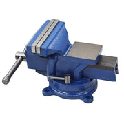 DURAFORCE 6 Inch Heavy Duty Bench Vise with Anvil Swivel Table Top Clamp Locking Base New