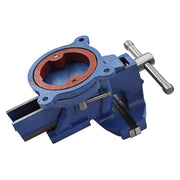 DURAFORCE 6 Inch Heavy Duty Bench Vise with Anvil Swivel Table Top Clamp Locking Base New