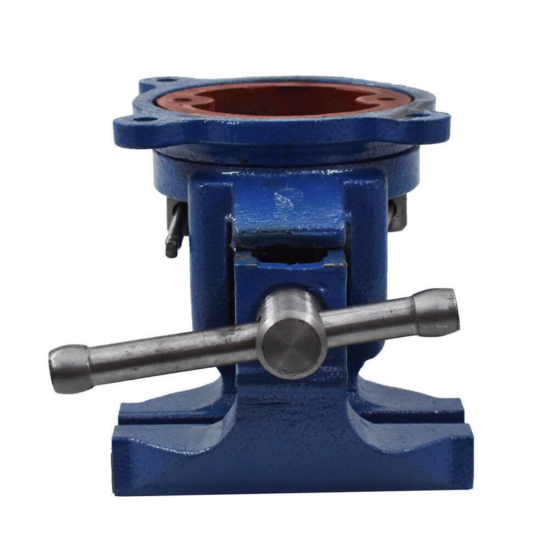 DURAFORCE 6 Inch Heavy Duty Bench Vise with Anvil Swivel Table Top Clamp Locking Base New