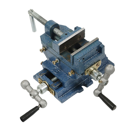 DURAFORCE 3" Cross Sliding Drill Press Vise Slide Vice Heavy Duty Machine Shop Grip Tools