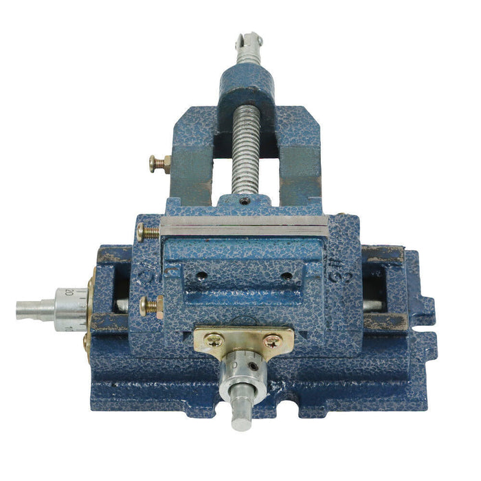 DURAFORCE 3" Cross Sliding Drill Press Vise Slide Vice Heavy Duty Machine Shop Grip Tools
