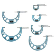 DURAFORCE 0.0001" Precision Outside Micrometer 6Pcs Set 0-6" Carbide Standards Set