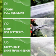 DURAFORCE Mosquito Garden Bug Insect Netting Barrier Bird Net Plant Protect Mesh 10x30FT