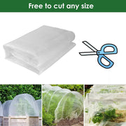 DURAFORCE Mosquito Garden Bug Insect Netting Barrier Bird Net Plant Protect Mesh 10x30FT
