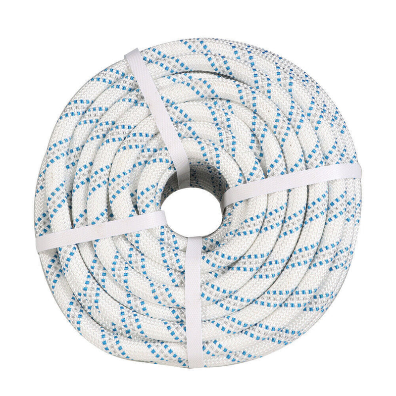 DURAFORCE 5/8" × 150' Double Braid Nylon Polyester Arborist Bull Rope Pulling Rigging Line