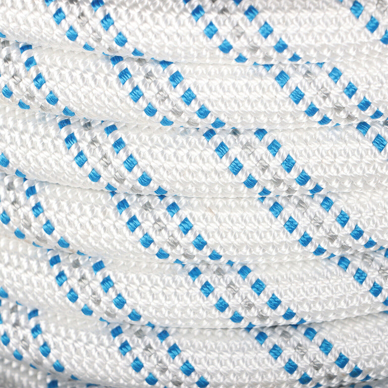 DURAFORCE 5/8" × 150' Double Braid Nylon Polyester Arborist Bull Rope Pulling Rigging Line