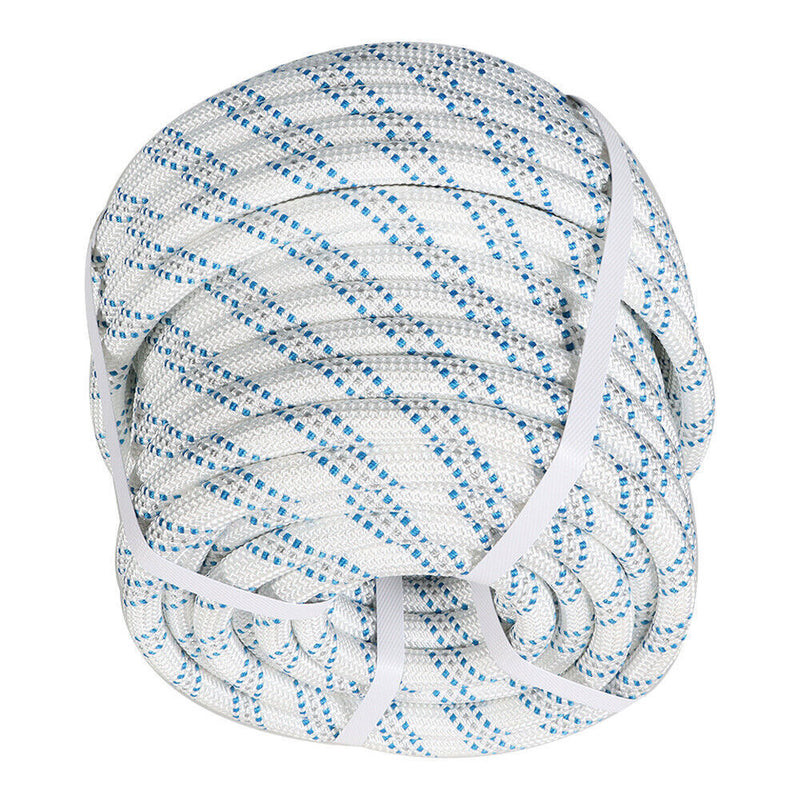 DURAFORCE 5/8" × 150' Double Braid Nylon Polyester Arborist Bull Rope Pulling Rigging Line