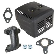 DURAFORCE GX270 Muffler Exhaust Assembly With Manifold 8HP 9HP Fits For Honda GX240