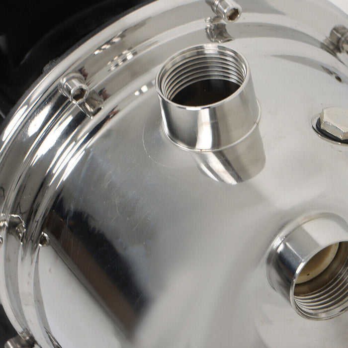 DURAFORCE 1.6HP 1320GPH 115V Shallow Well Pump Stainless Steel Pump With Pressure Tank