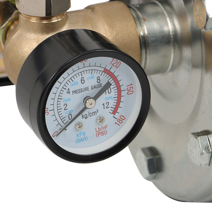 DURAFORCE 1.6HP 1320GPH 115V Shallow Well Pump Stainless Steel Pump With Pressure Tank