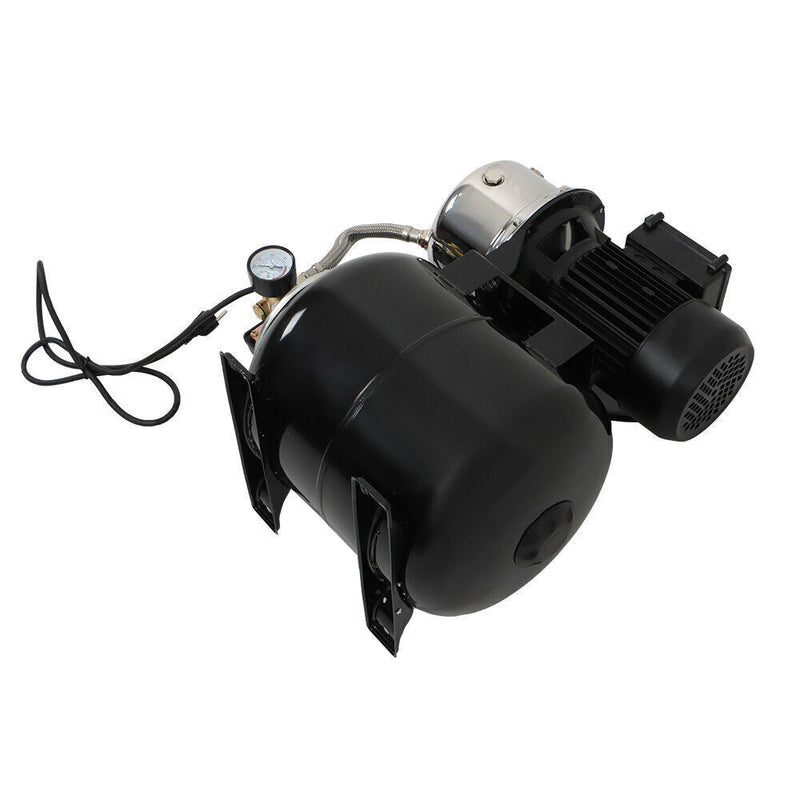 DURAFORCE 1.6HP 1320GPH 115V Shallow Well Pump Stainless Steel Pump With Pressure Tank
