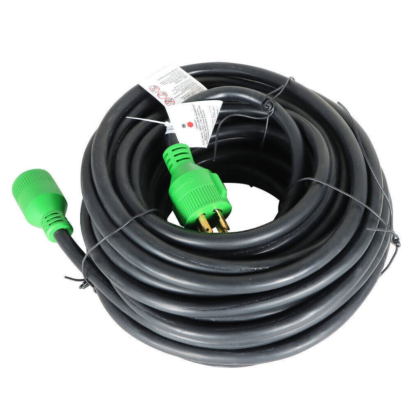 DURAFORCE Generator Extension Cord 75 Ft 4 Prong Power Cable 10 4 30 Amp