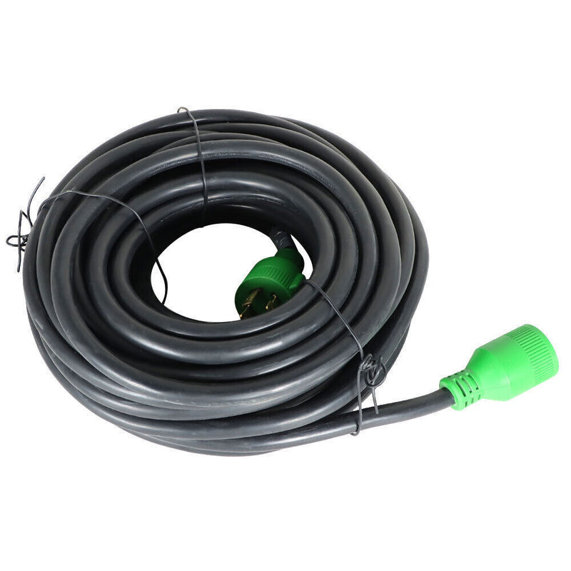 DURAFORCE Generator Extension Cord 75 Ft 4 Prong Power Cable 10 4 30 Amp