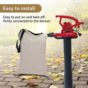 DURAFORCE Fit For Toro 108-8994 51436 51563 New 127-7040 Leaf Blower Vacuum Bag Lawn Mower