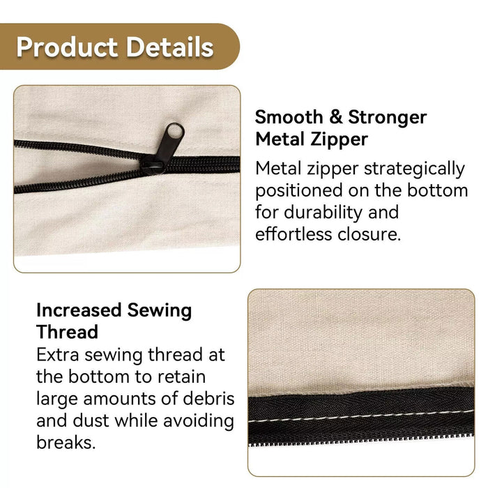 DURAFORCE Fit For Toro 108-8994 51436 51563 New 127-7040 Leaf Blower Vacuum Bag Lawn Mower