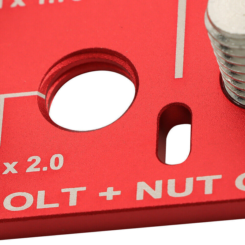 DURAFORCE Nut and Bolt Thread Checker 28 Thread Identifier Gauge Inch and Metric Screw
