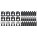 DURAFORCE 48 Pack Bi-metal Oscillating Multi Tool Saw Blade Suitable For Dremel Makita