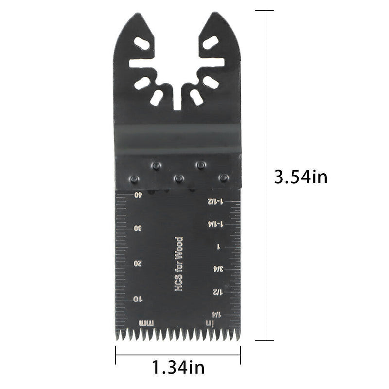 DURAFORCE 48 Pack Bi-metal Oscillating Multi Tool Saw Blade Suitable For Dremel Makita