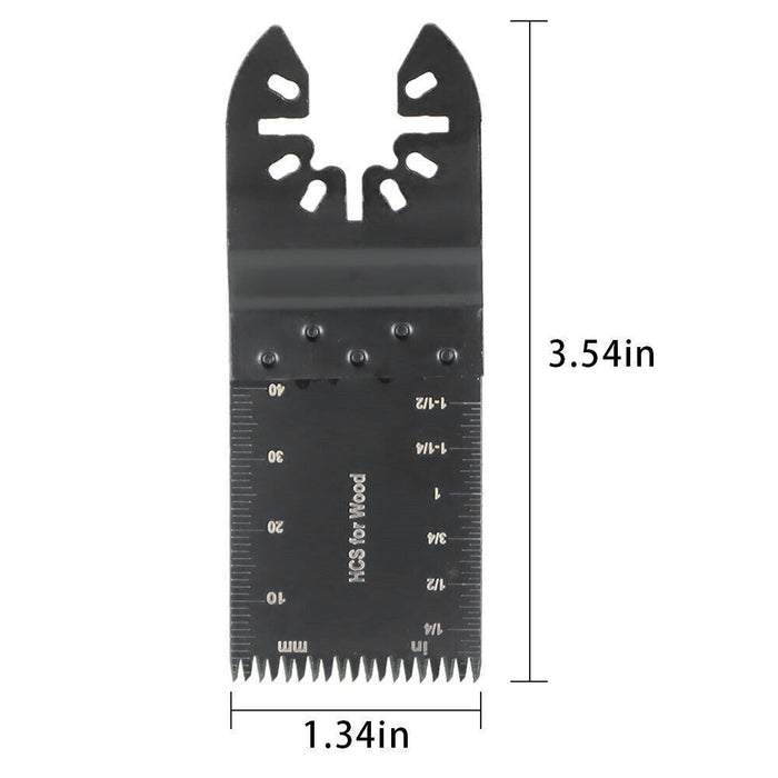DURAFORCE 48 Pack Bi-metal Oscillating Multi Tool Saw Blade Suitable For Dremel Makita