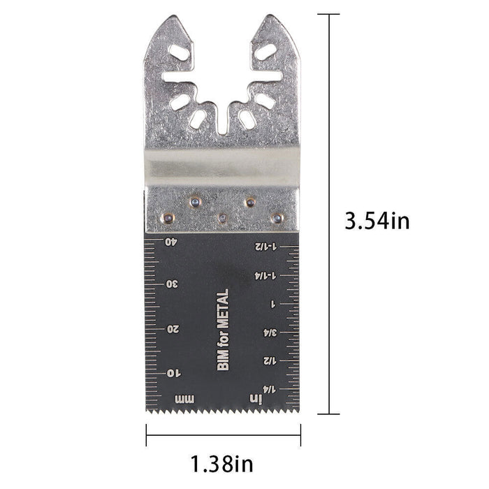 DURAFORCE 48 Pack Bi-metal Oscillating Multi Tool Saw Blade Suitable For Dremel Makita