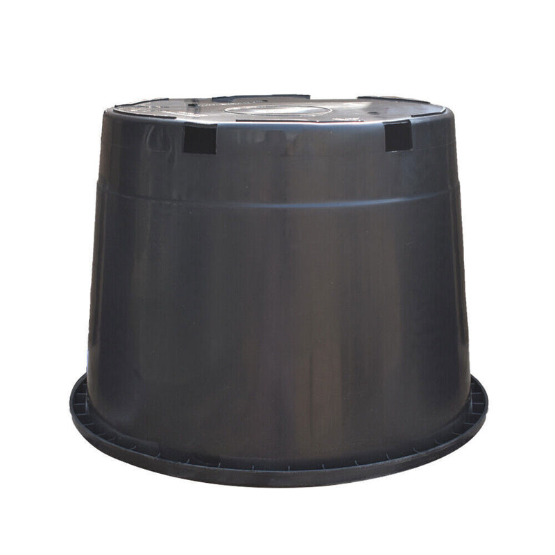 DURAFORCE Large 10 Gallon Plant Flower Container 10PCS Plastic Nursery Pot Heavy Duty