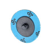 DURAFORCE 50 Pieces 2" 36 Grit Zirconia Roll Lock Die Grinder Sanding Grinding Disc New